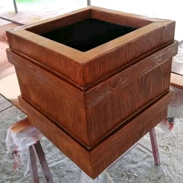 Cubos Madera Veteada.