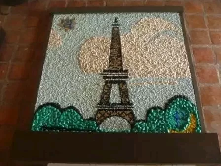 Muro Llorón Piedra de Mármol Pigmentada.
